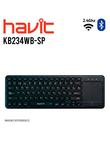 TECLADO HAVIT KB234WB-SP