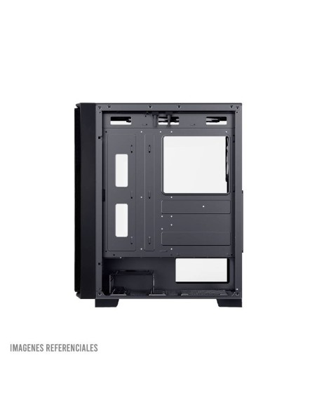 CASE ANTRYX RX 270 BLACK ( AC-RX270KFR ) S/FUENTE | VIDRIO TEMPLADO | 4 FIXED-RGB