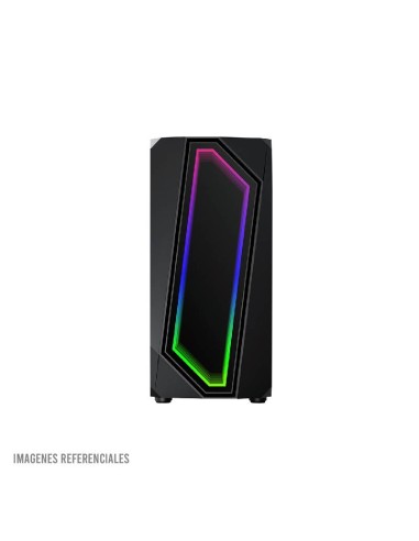 CASE GAMER 1ST PLAYER RAINBOW IS6(ATX)BLACK