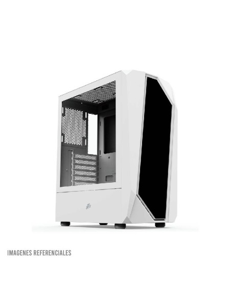 CASE GAMER 1ST PLAYER RAINBOW IS6(ATX)WHITE