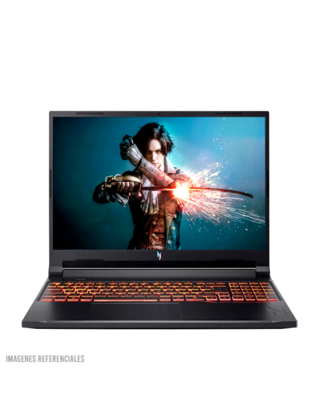 LAPTOP GAMER ACER NITRO ANV16-42-R96P RYZEN 7-260 16GB 512GB SSD GEFORCE RTX 5050 8GB 16 WUXGA 180HZ WINDOWS 11 (NH.U2NAA.003)