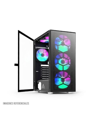 CASE MONTECH X3 GLASS S/FUENTE|VIDRIO...