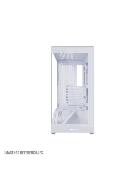 CASE LIAN LI VECTOR V100R (V100RW WHITE) VIDRIO TEMPLADO| 4FAN ARGB| WHITE