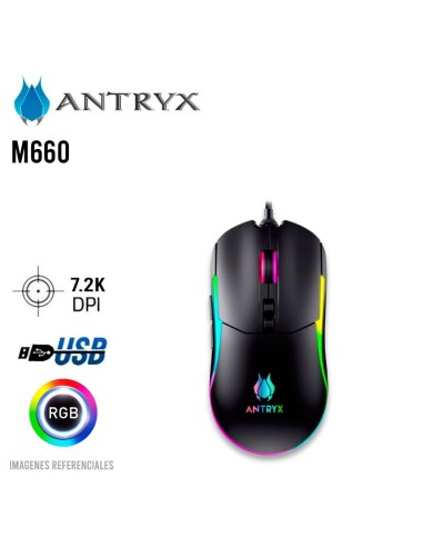 MOUSE GAMER ANTRYX M660