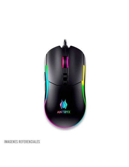 MOUSE GAMER ANTRYX M660 (AGM-M660K) 7200 DPI| LED-RGB