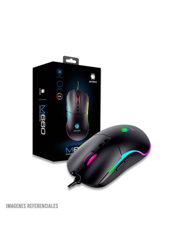 MOUSE GAMER ANTRYX M660 (AGM-M660K) 7200 DPI|...