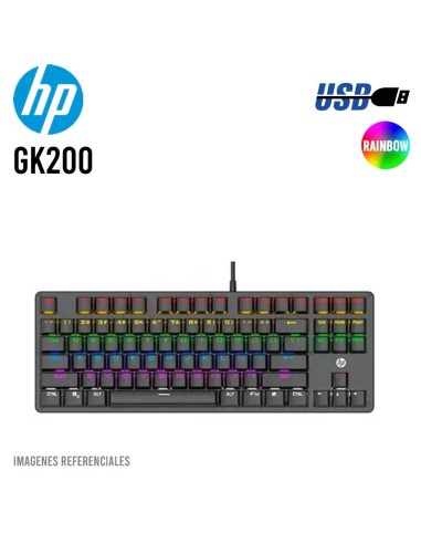 TECLADO GAMING HP GK200