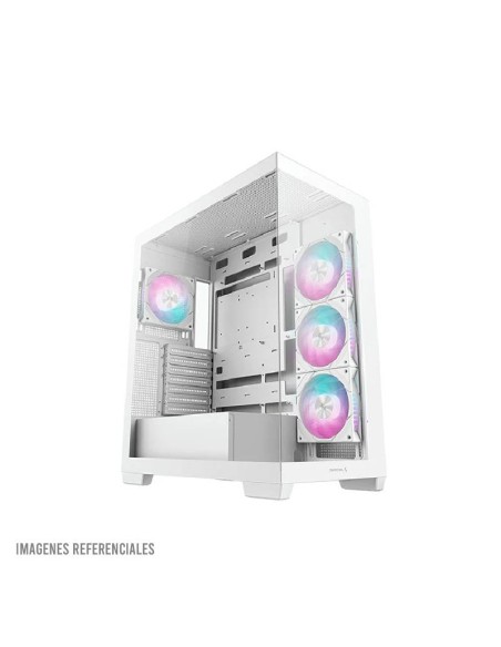 CASE DEEPCOOL CG580 WH 4F (R-CG580-WHADA4-G-1) USB 3.0| S/FUENTE| VIDRIO TEMPLADO| 4 LED-ARGB