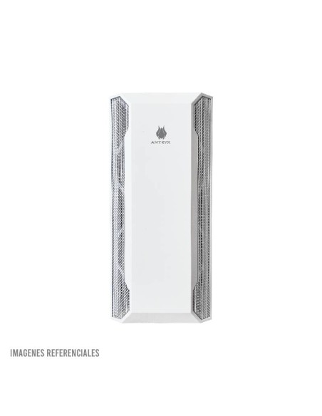 CASE ANTRYX RX 430U WHITE ( AC-RX430UW ) SIN FUENTE | VIDRIO TEMPLADO | LED-RGB