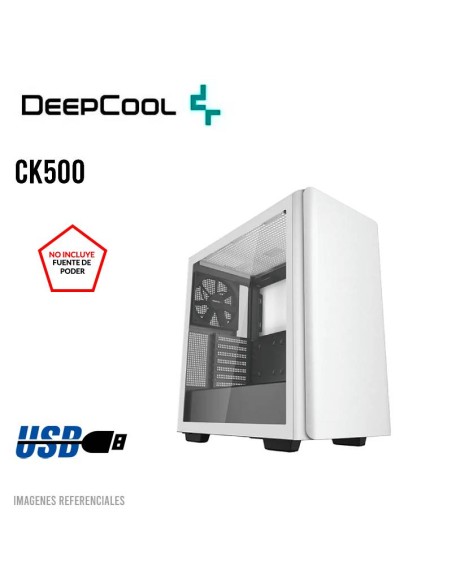 CASE DEEPCOOL CK500 WHITE