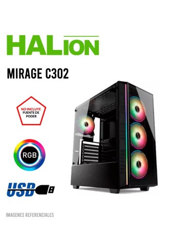 CASE GAMER HALION MIRAGE ( MIRAGE C302 )...