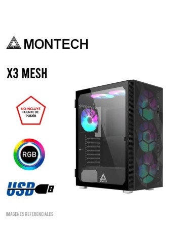 CASE MONTECH X3 MESH
