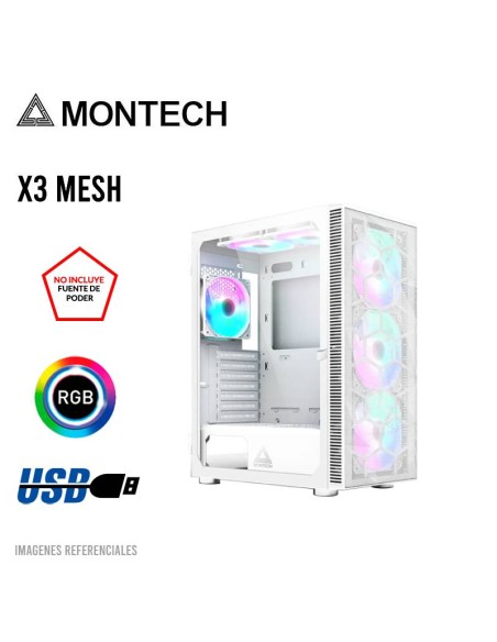 CASE MONTECH X3 MESH
