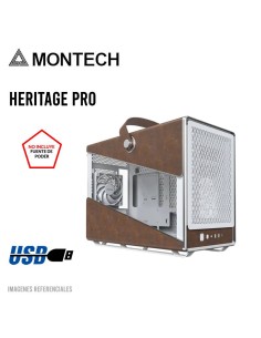 CASE MONTECH HERITAGE PRO WHITE S/FUENTE