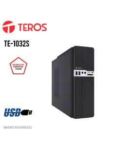 CASE TEROS SLIM ( TE-1032S ) 250W BLACK