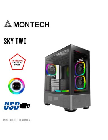 CASE MONTECH SKY TWO BLACK ( SKY TWO-B ) S/...