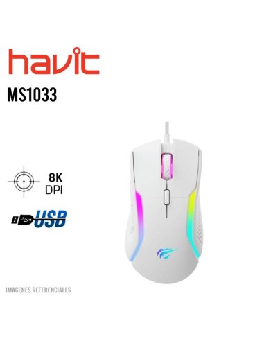 MOUSE HAVIT MS1033 WHITE
