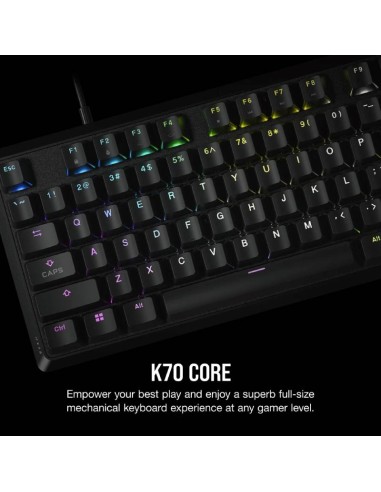 TECLADO GAMER CORSAIR K70 CORE RGB (...