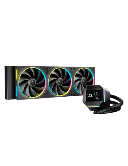 SISTEMA LIQUIDO DEEPCOOL LM360 ( R-LM360-BKDMMC-1 ) PANTALLA 2.4" IPS | LED-ARGB