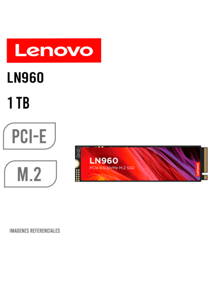 DISCO SOLIDO M.2 LENOVO LN960 1TB(5SD1N53082) NVME 2.0 GEN 4