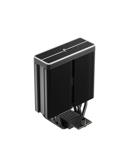 COOLER PARA PROCESADOR DEEPCOOL AG400 BK ARGB V2 ( R-AG400-BKAMMN-GJD ) NEGRO | LED-ARGB