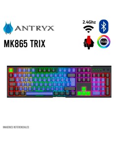TECLADO GAMER ANTRYX MK865 TRIX ( AMK-865TXKRE-SP )...