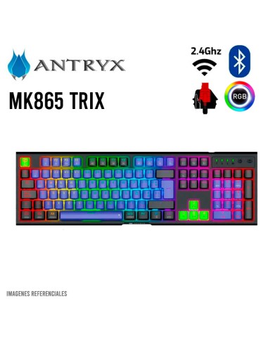 TECLADO GAMER ANTRYX MK865 TRIX (...