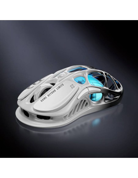 MOUSE GAMER GRAVASTAR MERCURY M1 PRO GRANDIENT BLACK (M1 PRO-GBLK) WIRELESS| 26000 DPI| LED-RGB