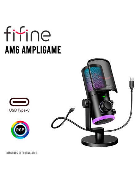 MICROFONO FIFINE AM6 AMPLIGAME