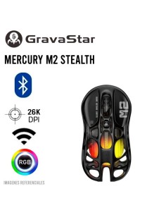 MOUSE GAMER GRAVASTAR MERCURY M2 STEALTH