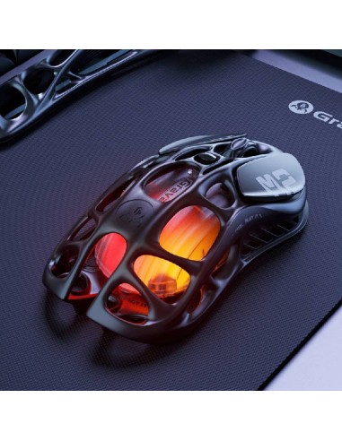 MOUSE GAMER GRAVASTAR MERCURY M2 ( M2-BLK )...