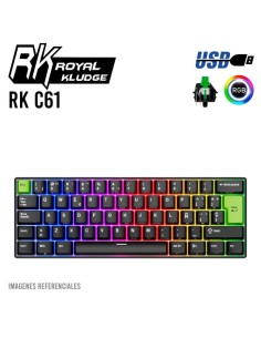 TECLADO GAMER ROYAL KLUDGE RK C61