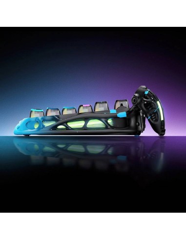 TECLADO GAMER GRAVASTAR MERCURY V75 PRO HE NEON...