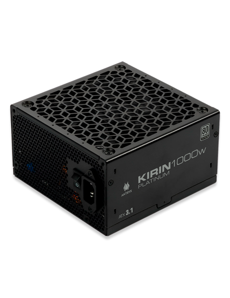 FUENTE DE PODER ANTRYX 1000W KIRIN PLATINUM (XPH1000-A) 80 PLUS PLATINUM| PCIE 5.0| MODULAR