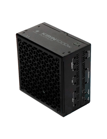 FUENTE DE PODER ANTRYX 1000W KIRIN PLATINUM (XPH1000-A) 80 PLUS PLATINUM| PCIE 5.0| MODULAR