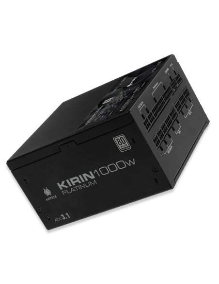 FUENTE DE PODER ANTRYX 1000W KIRIN PLATINUM (XPH1000-A) 80 PLUS PLATINUM| PCIE 5.0| MODULAR