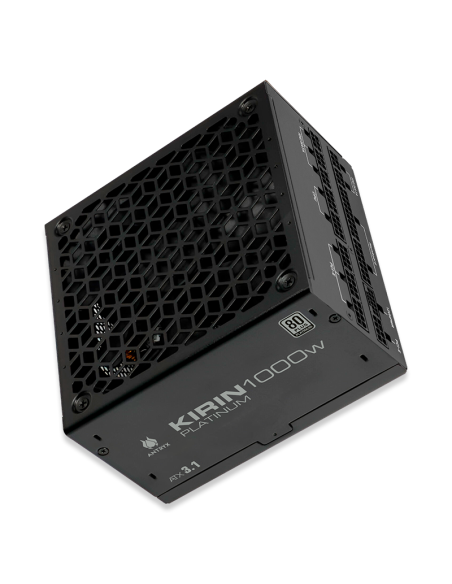FUENTE DE PODER ANTRYX 1000W KIRIN PLATINUM (XPH1000-A) 80 PLUS PLATINUM| PCIE 5.0| MODULAR