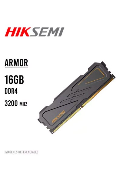 MEMORIA RAM HIKSEMI 16GB/3200MHZ ARMOR ( HSC416U32D2 16G ) NEGRO