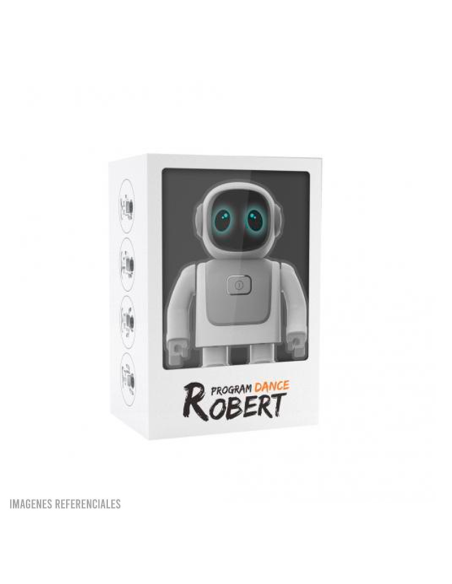 ALTAVOZ ROBOT DANCE SPEAKER ROBERT (RS01) BLUETOOTH 4.2/TIPO-C| GREY