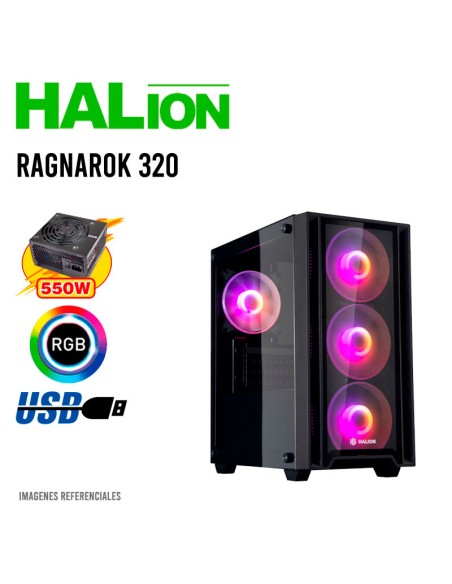 CASE GAMER HALION RAGNAROK