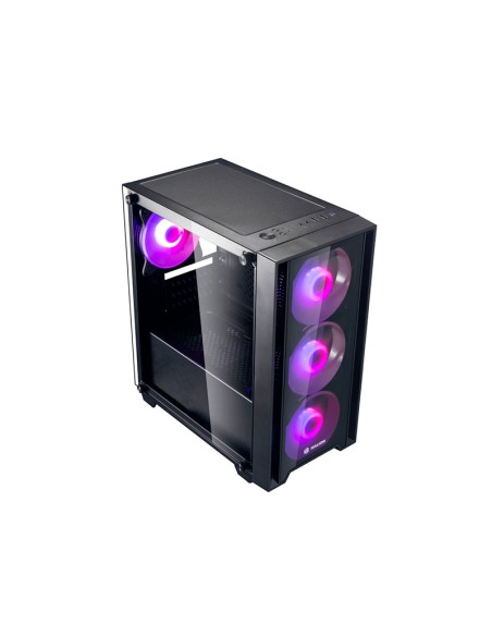 CASE GAMER HALION RAGNAROK 320 ( RAGNAROK-320 ) 550W | VIDRIO TEMPLADO | LED-RGB