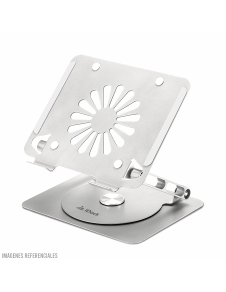 STAND PARA LAPTOP IDOCK GALAXY I60 (N49-360) ERGONOMICO 360°| ALUMINIO