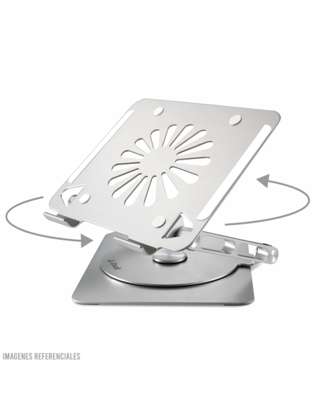 STAND PARA LAPTOP IDOCK GALAXY I60 (N49-360) ERGONOMICO 360°| ALUMINIO