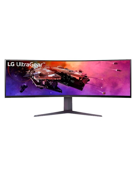MONITOR GAMER CURVO LG 44.5" ULTRAGEAR ( 45GR75DC-B ) PANEL VA | DQHD 5120X1440 | 200HZ - 1MS | 2 HDMI - 1 DP - 1 USB TYPE-C (90