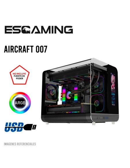 CASE GAMER ESGAMING AIRCRAFT