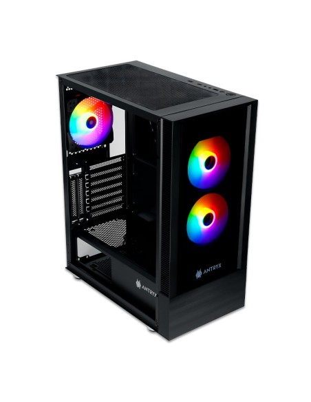 CASE ANTRYX XTREME RX 240 (AC-RX240KFR-500CP) 500W | 1 PANEL VIDRIO | LED-ARGB