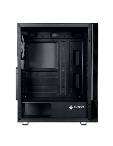 CASE ANTRYX RX 240 (AC-RX240KFR-500CP) 500W | 1 PANEL VIDRIO | LED-RAINBOW