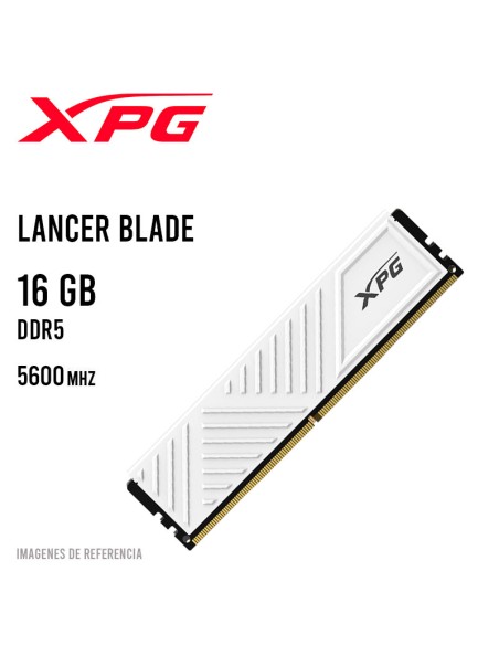 MEMORIA RAM XPG LANCER BLADE 16GB 5600MHZ DDR5 ( AX5U5600C4616G-SLABWH )