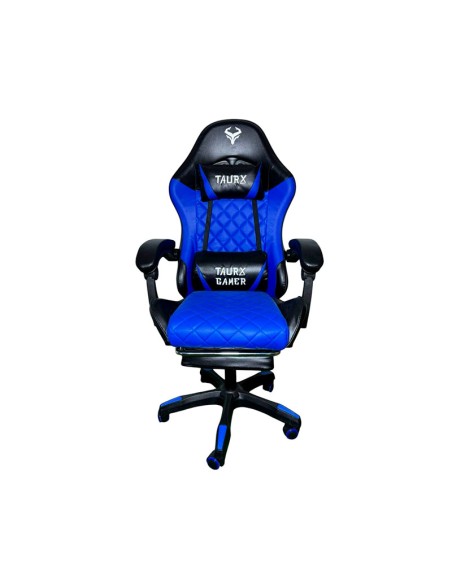 SILLA GAMER TAURX YT SERIES NEGRO/AZUL