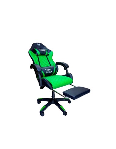 SILLA GAMER TAURX YT SERIES NEGRO/VERDE